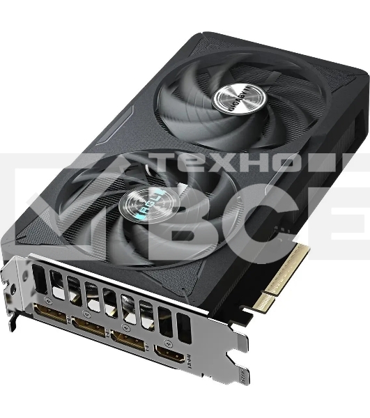 Видеокарта Gigabyte PCI-E 5.0 GV-N5060EAGLE OC-8GD 1.0 NVIDIA GeForce RTX 5060 8Gb 128bit GDDR7 2550/28000 HDMIx1 DPx3 HDCP Ret