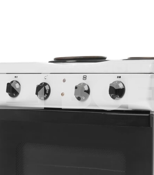 Плита электрическая Мечта 15М белый, конфорок 2 шт, духовка 25 л, 50 см x 47 см x 43 см