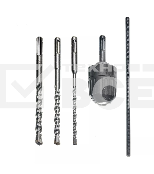 Профессиональный бесщеточный перфоратор аккумуляторный KLPRO KLPM18B-50 (18В, Li-ion-2шт, 5.0А·ч, 1,7Дж, SDS-plus, З/У,сумка)