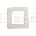 Рамка 1-м 2мод. Brava белый ДКС 75010W, фото2