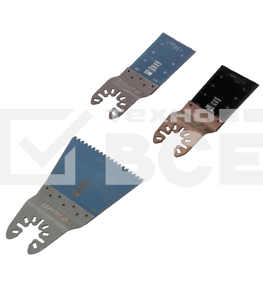 Набор насадок для МФИ Denzel по дереву и металлу, 3 шт.