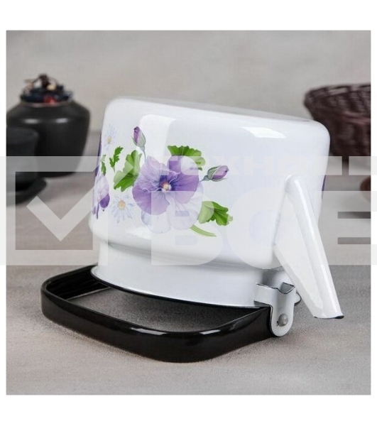 Чайник Лысьва 27104П2 Анютины глазки эмал. 2,0л