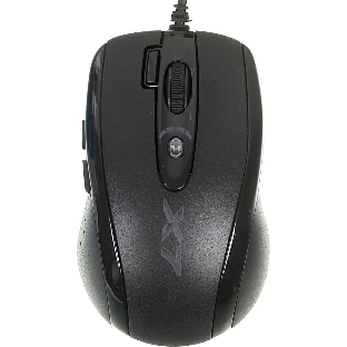 Мышь проводная A4Tech X-710MK черный, 2000 dpi, USB, кнопки - 7