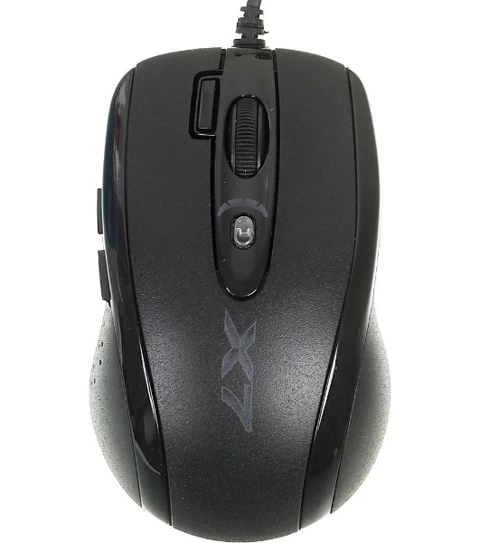 Мышь проводная A4Tech X-710MK черный, 2000 dpi, USB, кнопки - 7