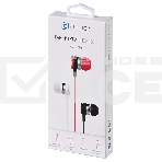 Проводные наушники Oklick HS-S-210 красный, внутриканальные, jack 3.5 мм, фото4