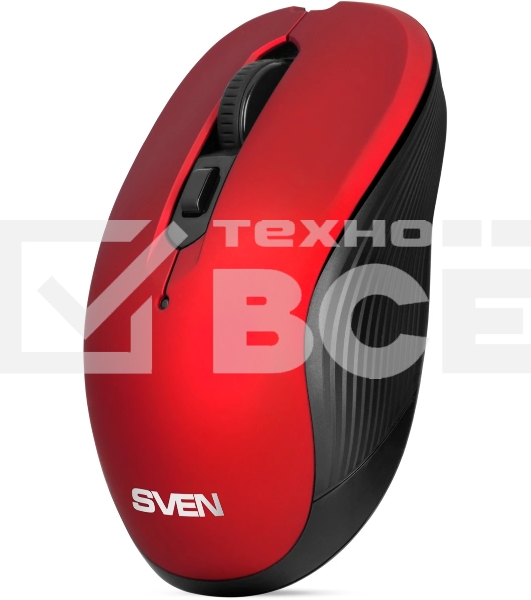 Беспроводная мышь SVEN RX-560SW красный (SV-017071)