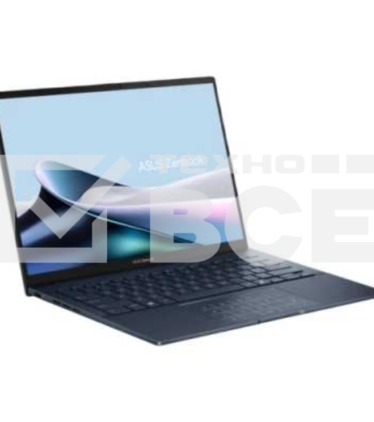 Ноутбук ASUS Zenbook 14 UX3405CA-PP1158 Intel Core Ultra 7 255H/LPDDR5X 16GB/1TB SSD/Intel Arc Graphics/14' OLED WQXGA+(WQ+) 2880X1800 16:10, WiFi 7+BT 5.4/Without OS/1.20 kg/Ponder Blue