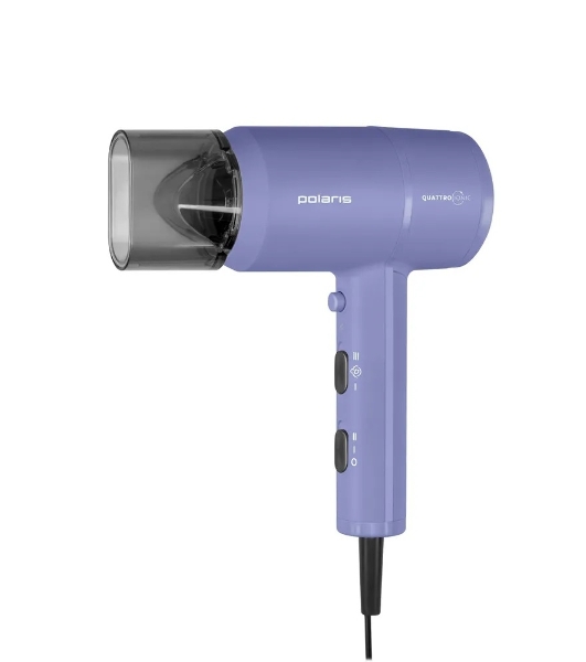Фен Polaris PHD-1110 голубой, 1600 Вт, ионизация