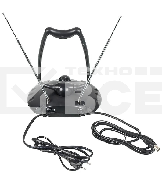 Антенна телевизионная Hyundai H-TAI200 15дБ активная черный