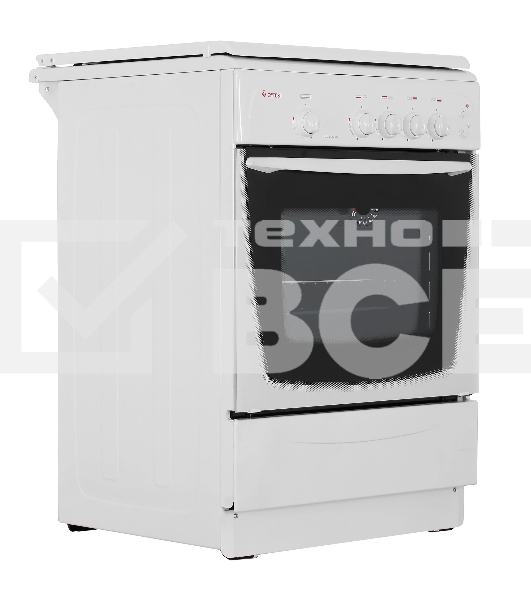 Плита газовая Gefest CG 60М C6 К73 белый, конфорок 4 шт, духовка 63 л, 60 см x 85 см x 60 см