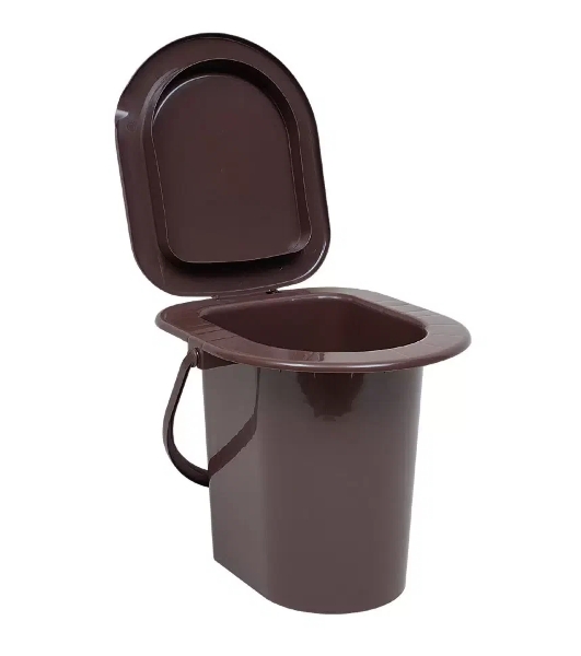 Ведро-туалет 13л М6081 со съемной ручкой Альтерна