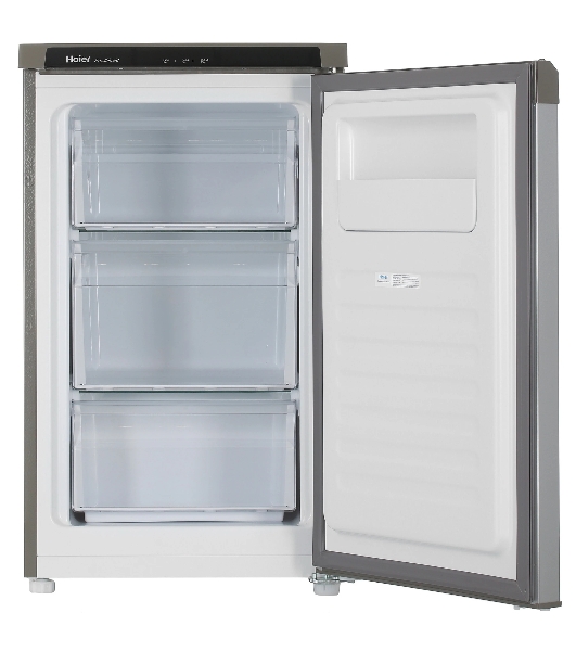 Морозильная камера Haier HF-82SAA серебристый, 82л, 3 ящика