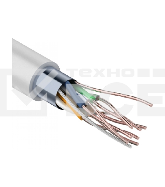 Кабель FTP PROconnect 4PR 24AWG, CCA, CAT5e, PVC, серый, бухта 25 м