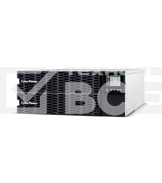 Источник бесперебойного питания CyberPower  OL10KERTHD Online 10000VA/10000W USB/RS-232/Dry/EPO/SNMPslot/BM/ENV/RJ11/45/ВБМ (6 IEC С13, 1 IEC C19, terminal)