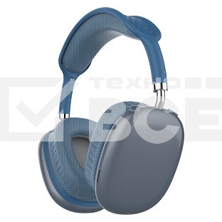 Гарнитура Bluetooth QUMO Emotion (ВТ 0092)  MicroSD  AUX  накладная  Bluetooth 5.3  360 мА  10ч  cиняя