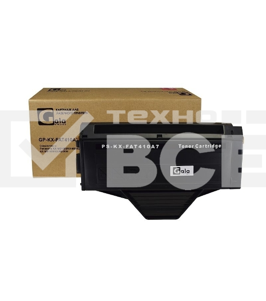 Картридж GalaPrint GP-KX-FAT410A7 чёрный (2500 стр) для Panasonic KX-MB1500/KX-MB1520/KX-MB1530/KX-MB1536