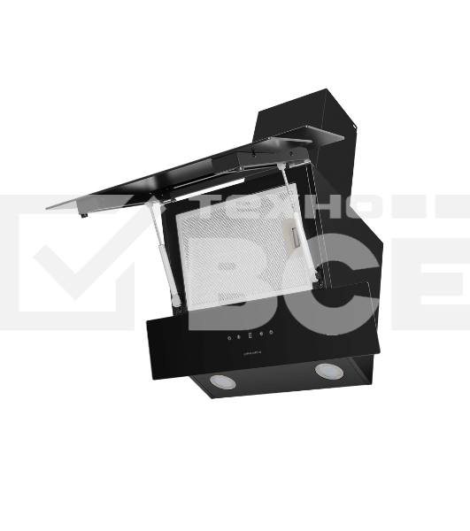 Вытяжка Maunfeld MANCHESTER LIGHT 60 черное стекло