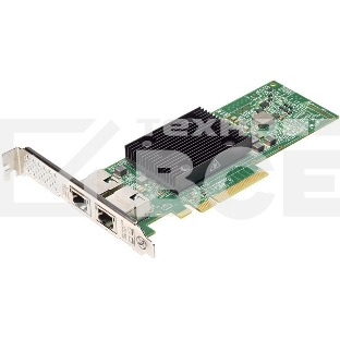 Адаптер Dell Dual port Broadcom 57416 10Gbit Base-T PCIe LP for 14G (540-BBVM) (Не продается отдельно, только в составе комплекта)