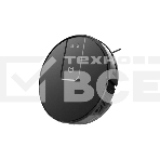 Робот-пылесос Irbis Peach 0121 чёрный, 2500 мАч Li-ion, уборка влажная/сухая, пылесборник контейнер 0.2 л, фото2