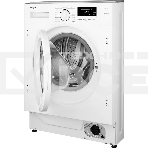 Встраиваемая стиральная машина Weissgauff WMI 6147 Inverter Steam класс:A+++, загрузка до 7кг, отжим:1400об/мин, белый, фото6