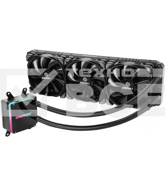 Жидкостная система охлаждения Enermax LIQTECH TR4 II черный, 120 мм, алюминий/медь, 2300 об/мин, 28 дБ, 4 pin, 500 Вт