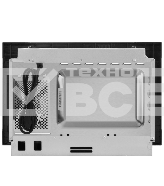 Микроволновая печь встраиваемая Maunfeld MBMO820MS03 нержавеющая сталь, 20 л, 1250 Вт, переключатели - поворотный механизм