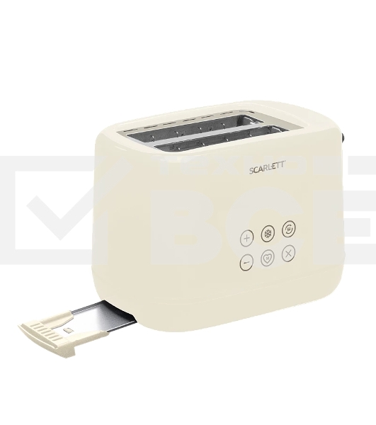 Тостер Scarlett SC-TM11070 850Вт бежевый
