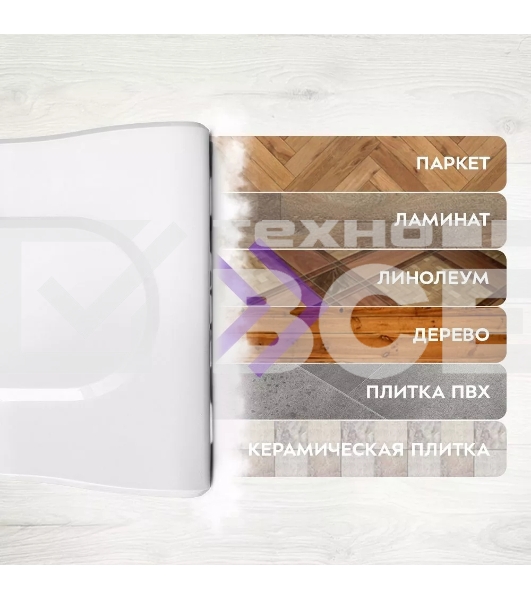 Пылесос вертикальный паровой Kitfort КТ-5157-3 белый/синий, питание от сети, 600 Вт, уборка влажная/паром/сухая, пылесборник 1,2 л