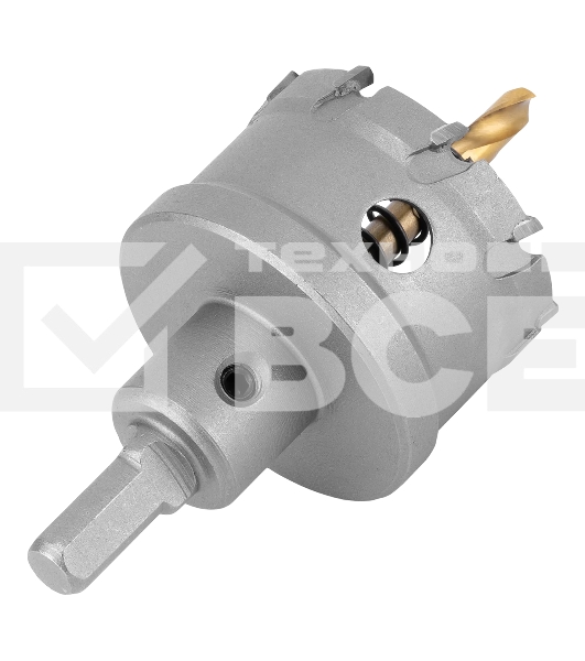 Коронка по металлу Denzel твердосплавная, 51 мм