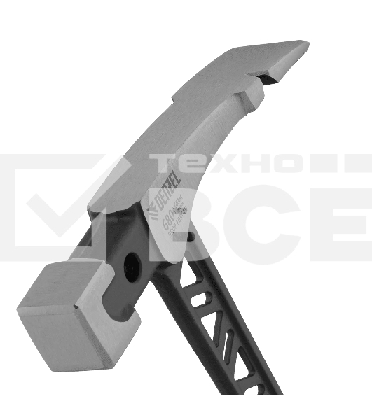 Молоток каменщика Denzel 680 г, цельнокованый, двухкомпонентная обрезиненная рукоятка