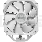 Кулер для процессора PCCooler PALADIN 400 WH (200W, 4-pin PWM, 157мм, Al/Cu, 4x6мм, 1x130мм, 76.85CFM, 29dBA, 1600RPM, S: 1851/1700/1200/115X, AM5/AM4, белый), фото5