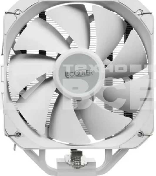 Кулер для процессора PCCooler PALADIN 400 WH (200W, 4-pin PWM, 157мм, Al/Cu, 4x6мм, 1x130мм, 76.85CFM, 29dBA, 1600RPM, S: 1851/1700/1200/115X, AM5/AM4, белый)