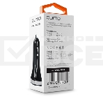 Автомобильное зарядное устройство QUMO 3A, 2 USB, 1A+2A черный, фото3