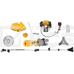 Триммер бензиновый Denzel DGT-520S, 52см3, 3 л.с., разъемная штанга, состоит из 2 частей, фото10