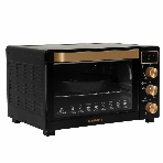 Мини-печь Kraft KF-MO 3506 KGLB (черный/золото) с дисплеем, фото13