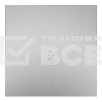 Выключатель проходной 1-кл. СП ZIMA IP20 10А безвинт. зажим серый матовый LEZARD 704-7488-105QC, фото 1