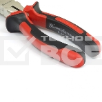 Длинногубцы Matrix 17424 NICKEL 200 мм, изогнутые никелированные, двухкомпонентные рукоятки, фото3