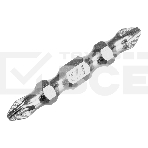 Бита двухстор. Gross PH2-PZ2х45мм, сталь S2, 10шт., фото3