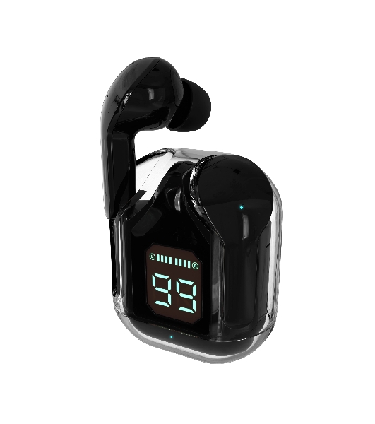 Наушники TWS More Choice BW07 черный, внутриканальные, Bluetooth, до 4 ч