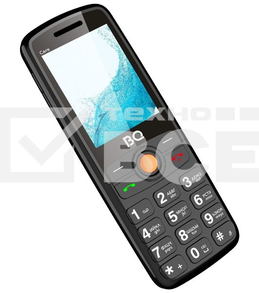 Мобильный телефон BQ 2459 Care черный