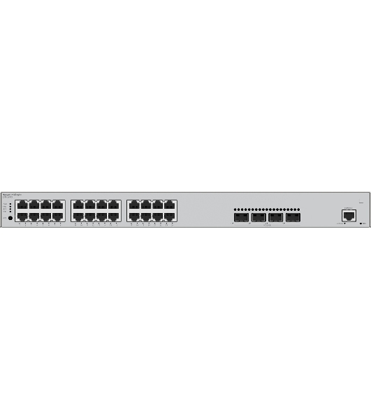 Коммутатор Huawei S310-24P4X, 24×1 Гбит/с PoE+ + 4×10 Гбит/с SFP+, управляемый