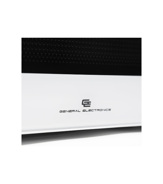 Микроволновая печь General Electronics GE MS120W белая, 20 л, 700 Вт, переключатели — поворотный механизм