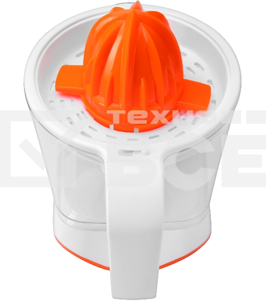 Соковыжималка цитрусовая Starwind SJ 1231 30Вт рез.сок.:1мл. оранжевый/прозрачный