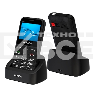 Мобильный телефон Maxvi B231ds черный