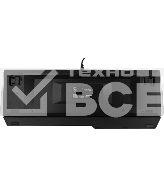 Клавиатура проводная A4Tech Bloody B865 USB серый/черный