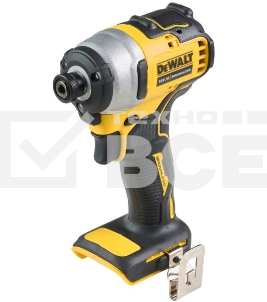 Шуруповерт DeWalt DCF809N-XJ, Аккумуляторная, 18В, Ударный, Без АКБ и ЗУ