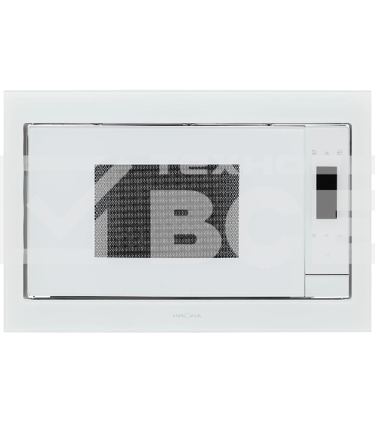 Микроволновая печь встраиваемая Krona ESSEN 60 WH DOTS белый, 31 л, 1000 Вт, переключатели - сенсор