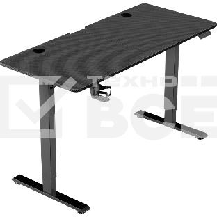 Стол игровой компьюерный Enazo черн, 120x60, высота 72-117 см