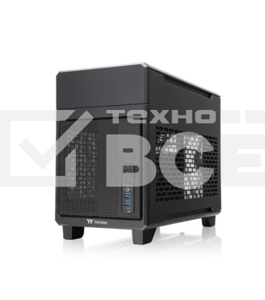 Корпус Thermaltake TR100 ,без БП, SFF, черный, 0, 8x140mm 2x200mm