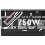 Блок питания Thermalright, 750W 80+ Bronze (ATX, 3.0, PCIe 5.0, Full modular, 1x24(20+4)pin, 2xCPU 8(4+4)pin, 4xPCIe*2 8(6+2)pin, 3xSATA3, 1x12+4pin (12VHPWR PCIe 5.0 12+4pin 600mm), 3xMOLEX4pin, Active, 120x120mm, 150x140x86mm, APFC, black), фото4